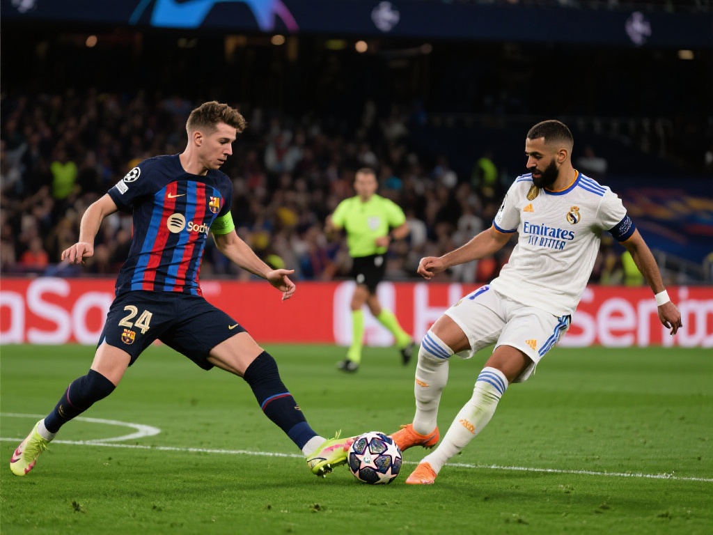 通过这场比赛，可以窥见欧洲足球顶级赛事的