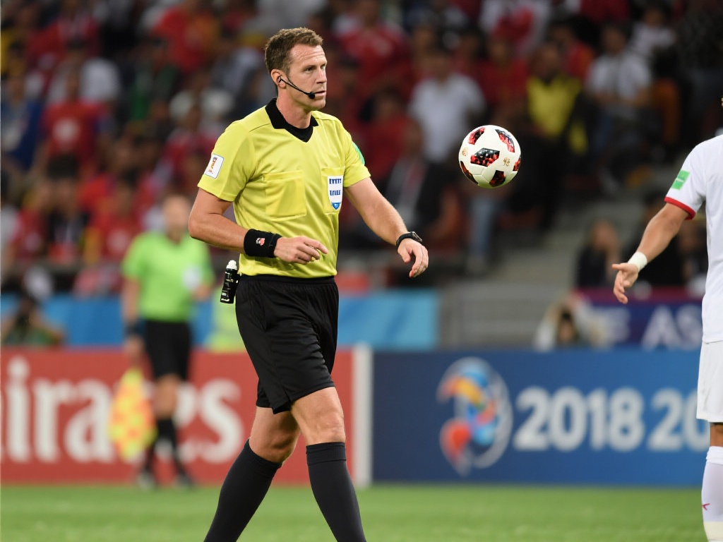 提到主裁埃万斯，球迷们并不陌生。他的执法